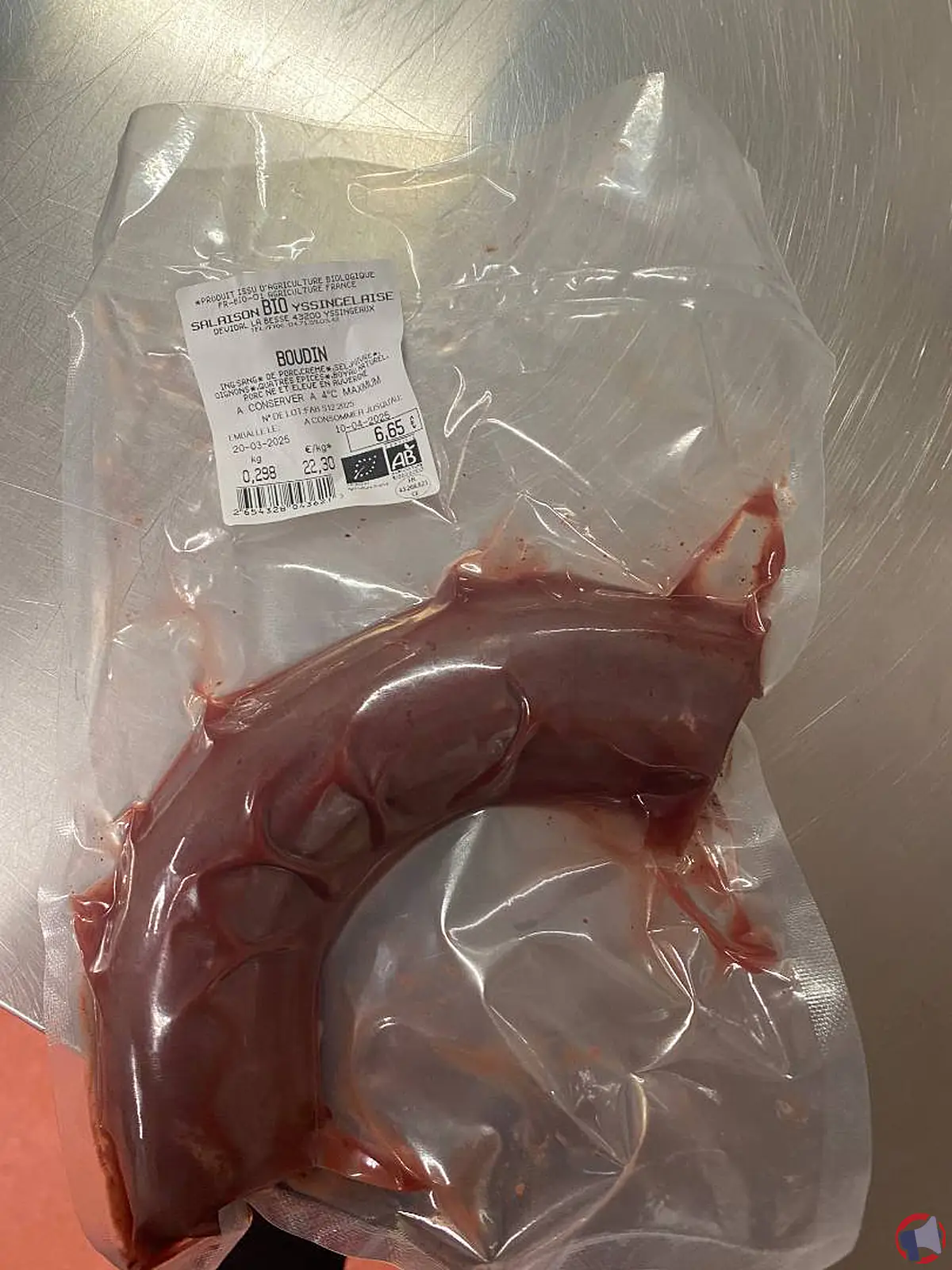 Rappel de boudin de la marque Salaison Charcuterie Bio Yssingelaise : risque de listériose