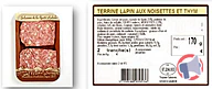 Rappel produit Terrine lapin aux noisettes et thym Salaisons de la Haute Ardèche