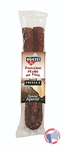 Rappel produit Saucisse sèche de foie bistrot VPF SALAISONS OBERTI