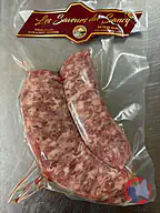 Rappel produit SAUCISSE NATURE A LA FLEUR DE SEL SALAISONS DU SANCY (photo numéro 1)