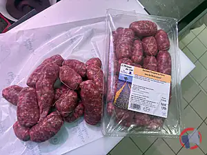 Rappel produit saucisses pérugines au poivre Salfadis (l'artisan du Var)