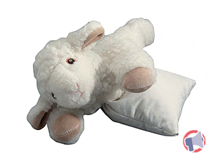 Rappel produit Bouillotte/ Agneau et ours en laine et noyaux de cerises Saling