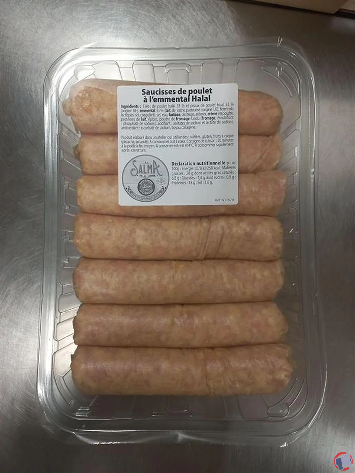 Rappel du produit : Salma Bq 14 Sau Emmental 140g Halal