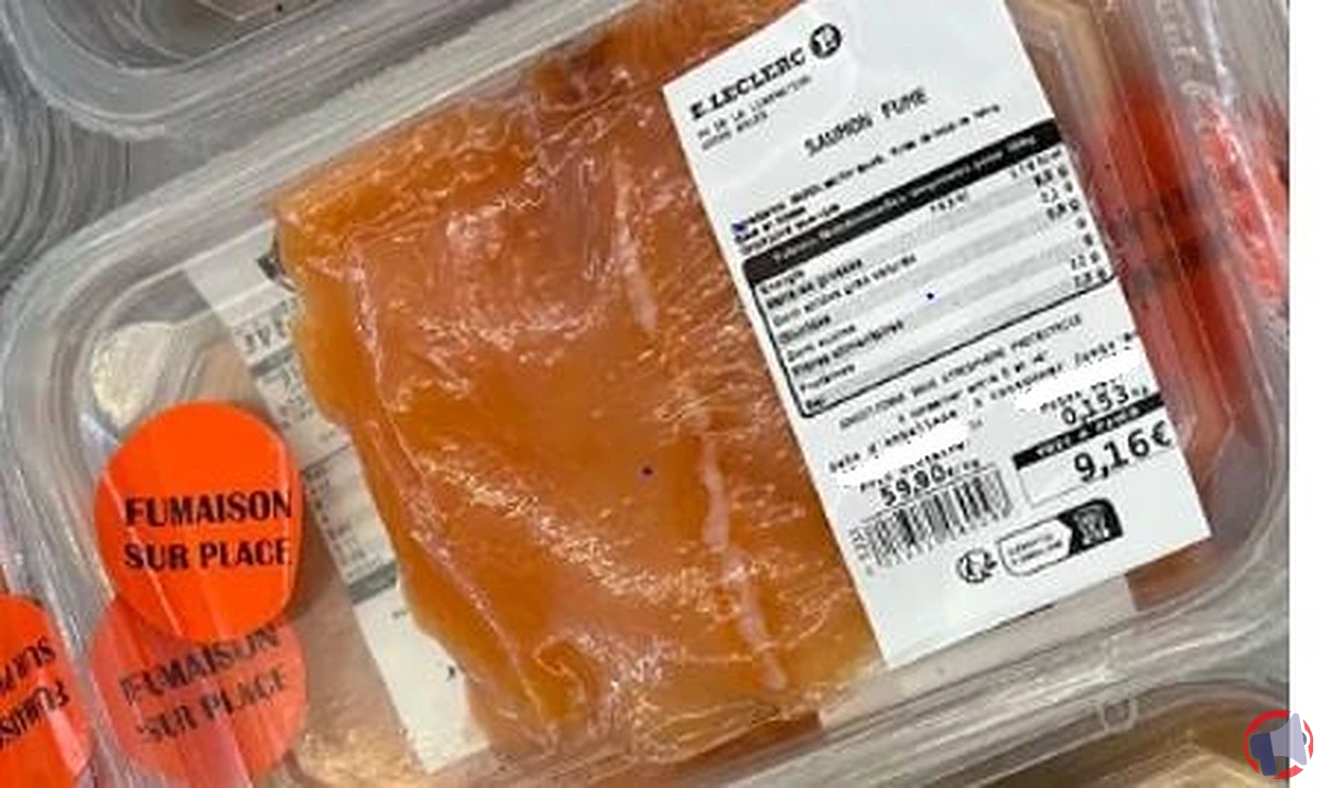 Rappel de saumon fumé sous-vide à Arles : risque de listériose