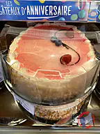 Rappel produit Pâtisserie : Fraisier Sans marque - fabrication par le magasin (photo numéro 1)