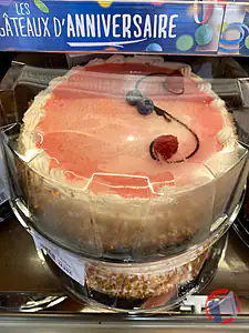 Rappel produit Pâtisserie : Fraisier Sans marque - fabrication par le magasin