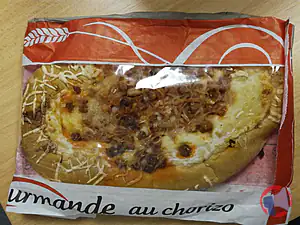 Rappel produit Gourmande au chorizo Sans marque (fournisseur Brio'gel)