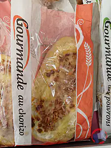 Rappel produit Gourmande au chorizo 310g Sans marque (fournisseur Briogel)