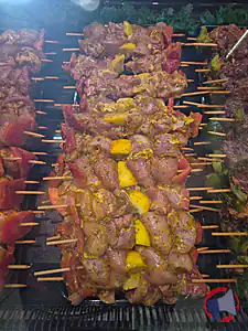 Rappel produit Brochettes de poulet marinées thym / citron Sans marque - rayon boucherie traditionnelle