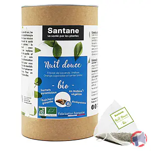 Rappel produit Nuit Douce bio SANTANE