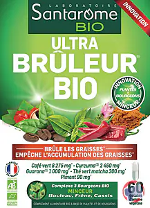 Rappel produit ULTRA BRULEUR BIO gélules SANTAROME BIO