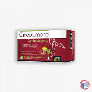 Rappel produit CIRCULYMPHE Jambes Légères comprimés Santé Verte