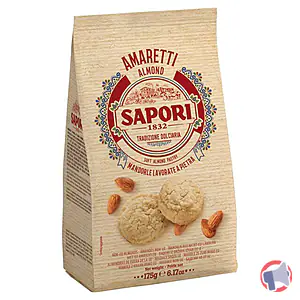 Rappel produit Amaretti morbidi almond 175g SAPORI