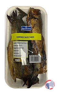 Rappel produit harengs fumés salés barquette 500G SAR'OCEAN