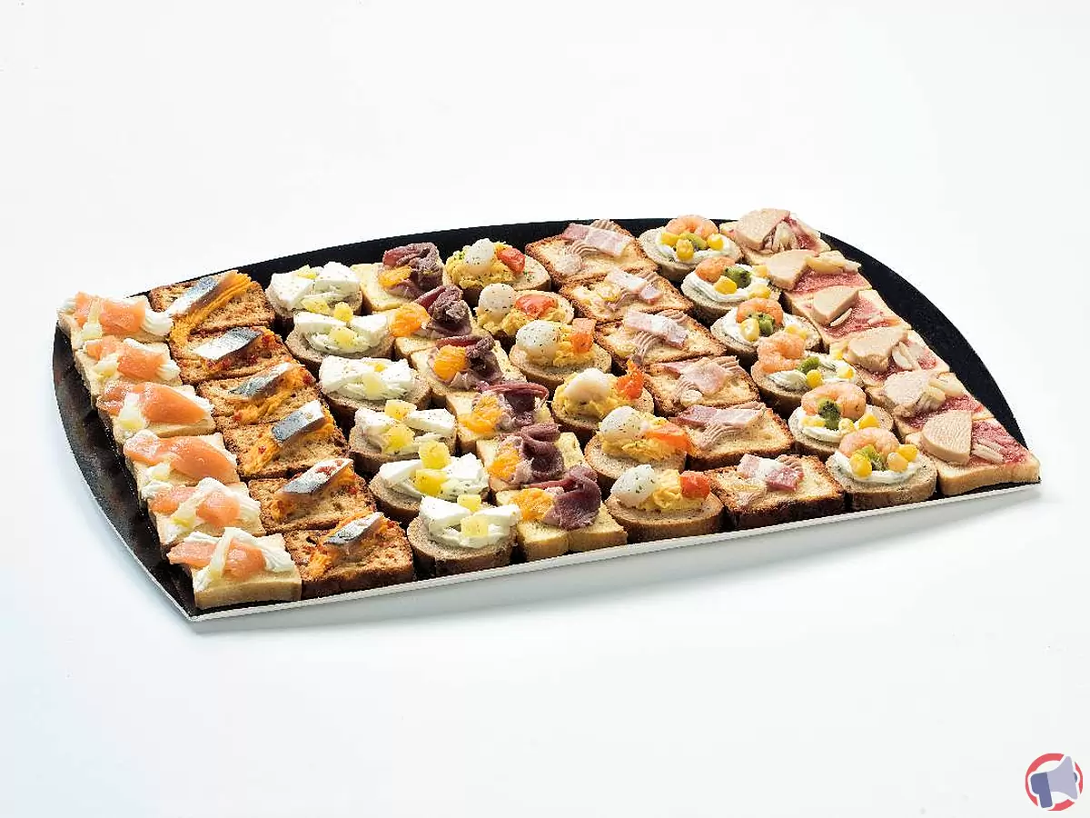 Rappel de produits : Plateau de 48 canapés 'prestige' surgelés de la marque SAS Cocagne