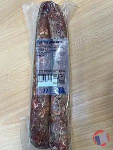 Rappel produit SAUCISSE SECHE PERCHE PUR PORC