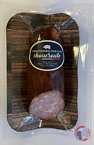 Rappel produit SAUCISSON CUIT À L'AIL FUMÉ