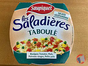 Rappel produit Les Saladières - Taboulé - Salade végétarienne Saupiquet