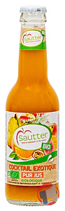 Rappel produit COCKTAIL EXOTIQUE BIOLOGIQUE 25cl SAUTTER