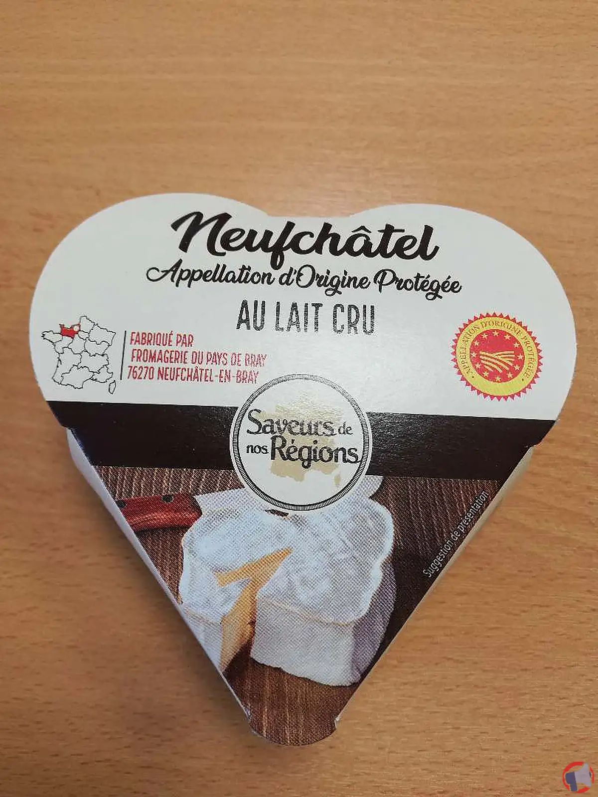 Rappel de Neufchâtel 200g de la marque Saveur de nos régions pour risque de Listeria