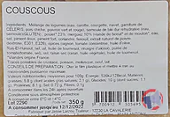 Rappel produit COUSCOUS 350G SAVEURS D'ANTOINE (photo numéro 2)