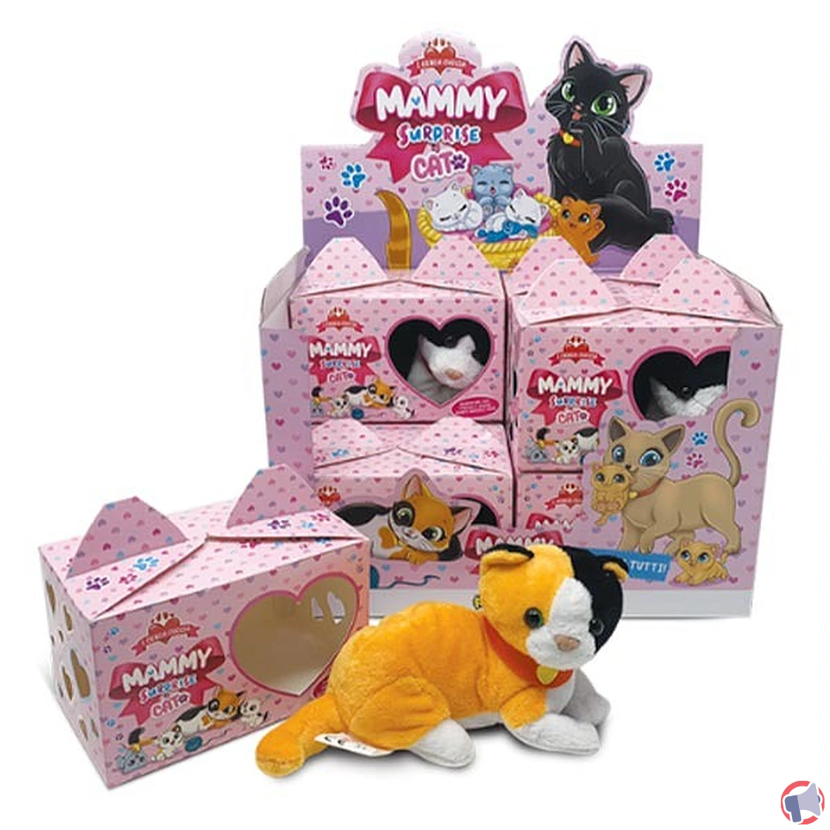 Rappel de peluche "chat mammy" de Sbabam - TEMA PROMOTIONALS : risque d'étouffement