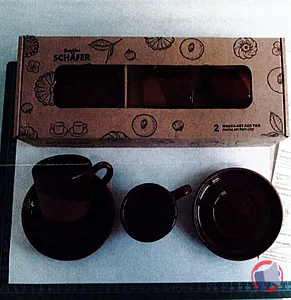 Rappel produit 2 MOKKA SET EN ARGILE SCHAFER