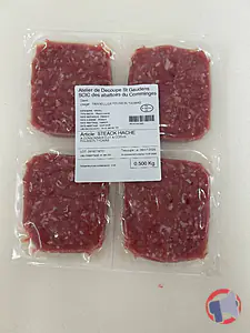Rappel produit steak haché SCIC des abattoirs du Comminges