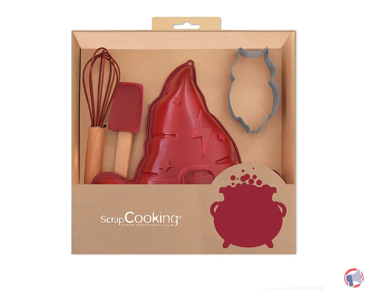 Rappel produit : coffret ustensiles "Sorcier" de ScrapCooking