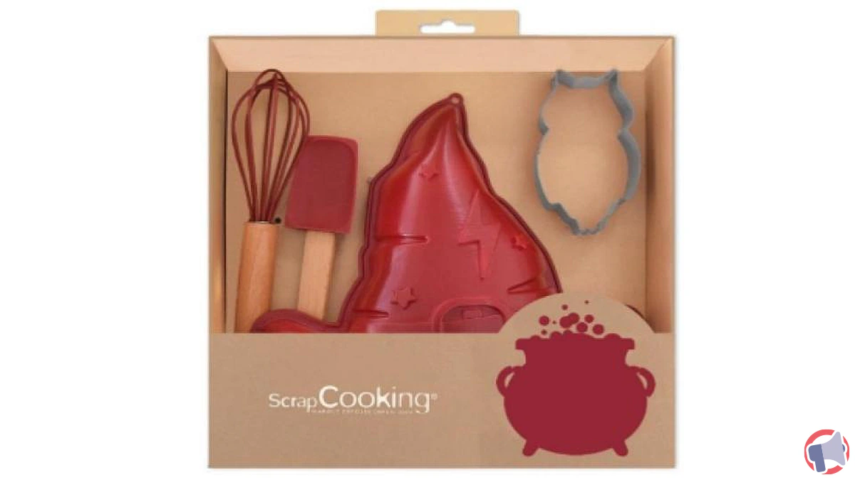 Rappel produit : coffret ustensiles de pâtisserie pour enfant Sorcier de ScrapCooking®