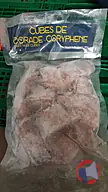 Rappel produit Seablue Cube de dorade surgelé coryphene 360G