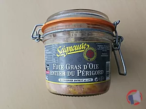 Rappel produit Foie gras d'oie entier du Périgord Seigneurie