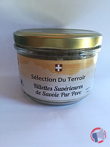 Rappel produit Rillettes supérieures de Savoie Pur Porc SELECTION DU TERROIRS
