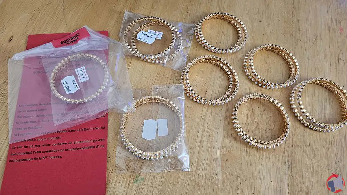 Rappel de bracelets manchettes (bangles) selva gold covering p ltd : vérifiez vos bijoux et les risques