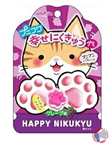 Rappel produit Bonbons Patte de chat raisin SENJAKU JP 30g*(6)(12) SENJAKU