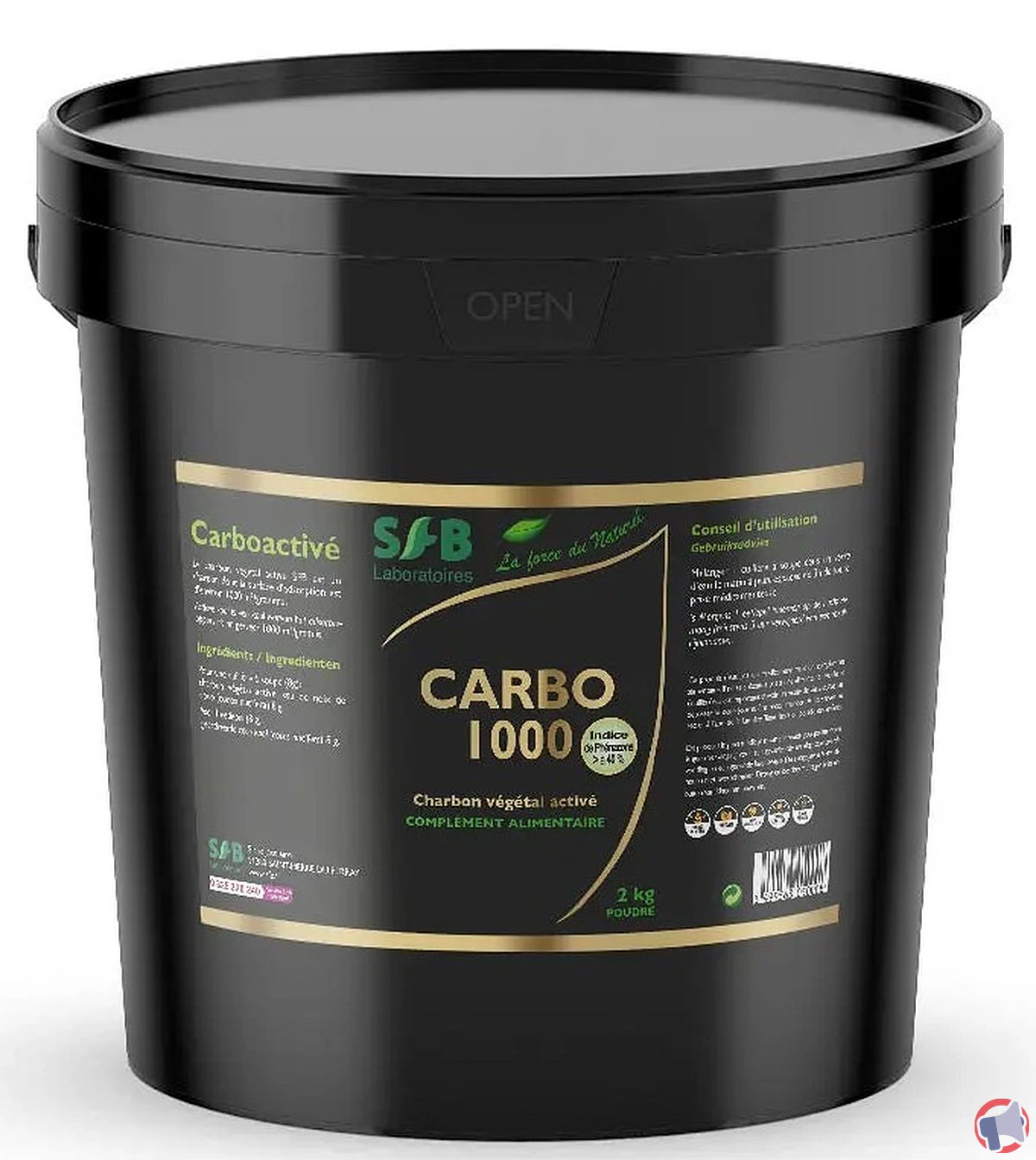 Rappel : charbon végétal activé carbo de sfb laboratoires (risques et conduite à tenir)