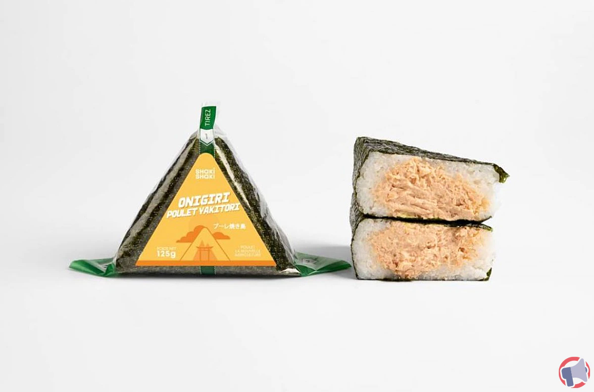 Rappel du produit Shakishaki onigiri poulet yakitori : ce que vous devez savoir