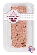 Rappel produit Terrine au foie de canard et aux girolles Signature charcutière (photo numéro 1)