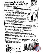 Rappel produit Crevettes entières cuites réfrigérées élevage 40/60 Mada 300g et sauvage FAO 51.6 320g "Signature du poissonnier" (photo numéro 2)