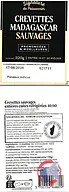 Rappel produit Crevettes entières cuites réfrigérées élevage 40/60 Mada 300g et sauvage FAO 51.6 320g "Signature du poissonnier" (photo numéro 3)