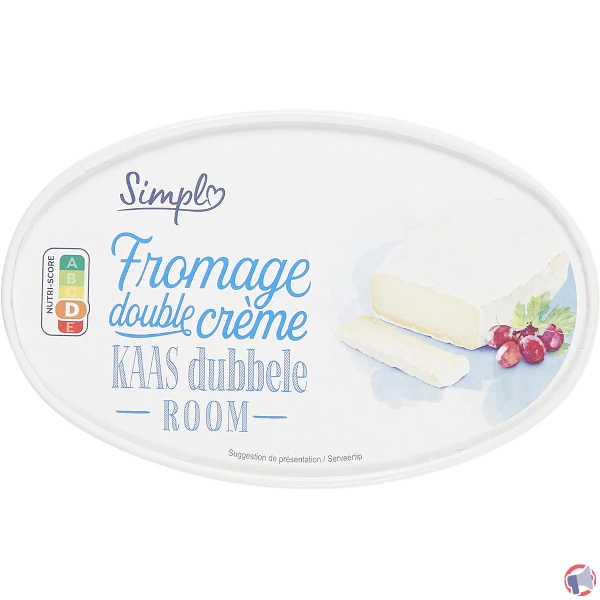 Rappel de produit : fromage double crème de la marque Simple pour risque de listériose