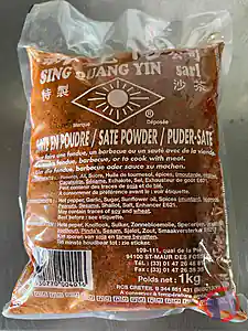 Rappel produit poudre de saté sing quang yin