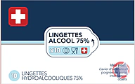 Rappel produit Lingettes Hydroalcooliques SIROCO (photo numéro 1)