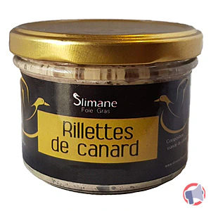 Rappel produit Rillettes de canards 180g Slimane Foie Gras