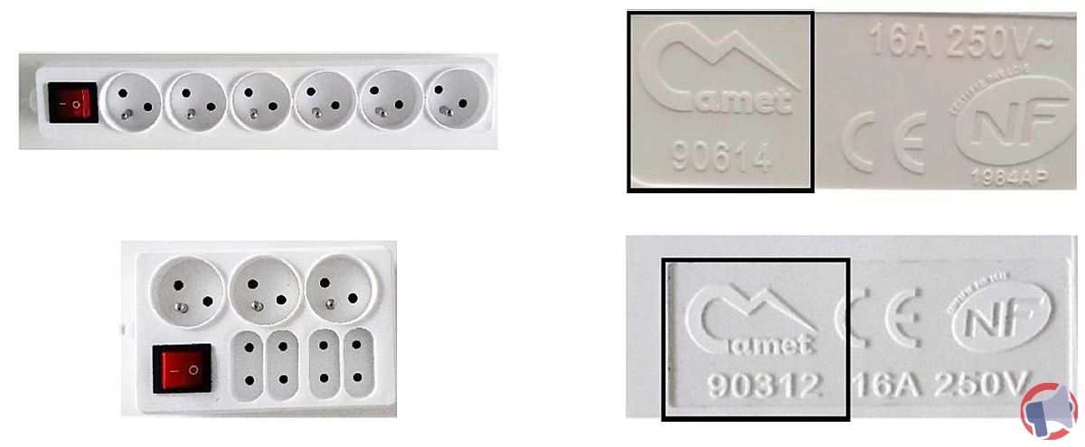 Rappel de produits : Multiprises Smart System pour risque d'incendie