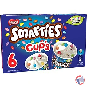 Rappel produit SMARTIES ®CUPS X 6 SMARTIES ®