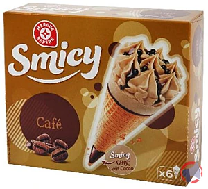 Rappel produit CÔNES CAFÉ X6 426 G SMICY