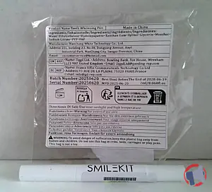 Rappel produit Stylo pour le blanchiment dentaire - Smile Kit SMILEKIT