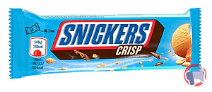 Rappel produit Glace Snickers Crip single Snickers