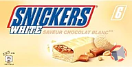 Rappel produit Snickers Glace Snickers White x6 - 276,6 ml